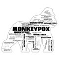 Monkey pox Outbreak Header Background. Africa