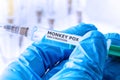 Monkey pox vaccination concept