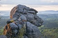 Monkey rock Table Mountains, The StoÃâowe Mountains in Poland, Sudeten,