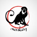 monkey silhouette