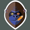 Monkey Stickers and Monkey Sticker Designs