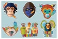 Monkey Stickers and Monkey Sticker Designs