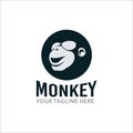 Monkey Style Logo Template