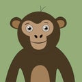 Monkey T-shirt graphics cute cartoon characters cute graphics for kids