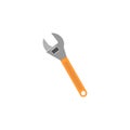 Monkey Wrench flat icon, build repair Royalty Free Stock Photo
