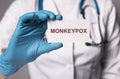 Monkeypox virus concept. Monkey smallpox Royalty Free Stock Photo