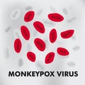 Monkeypox virus. A virus that is transmitted from animals to humans