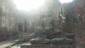 Monkeys at Phra Prang Sam Yot Temple in Lopburi, Thailand.