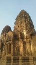 Monkeys at Phra Prang Sam Yot Temple in Lopburi, Thailand.