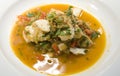 Monkfish stew Royalty Free Stock Photo