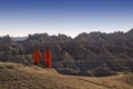 Monks in the Badlands.