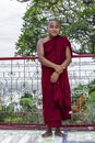 The monks in biggest Buddhism monarchy in Mandalay, Myanmar