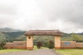 Entrance to the Drakensberg Boys Choir School and Dragon Peaks