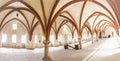Monks dormitory monastery Eberbach Germany