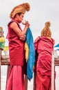 Monks at Erdene Zuu Monastery, Kharhorin, Central Mongolia