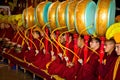 Monks Gyuto monastery, Dharamshala, India