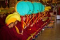 Monks Gyuto monastery, Dharamshala, India