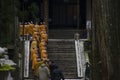 Monks at Koya-san Royalty Free Stock Photo