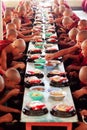 Monks in Mahagandayone monastery Royalty Free Stock Photo