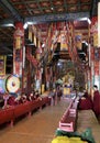 Monks of Monastery in Mongolia