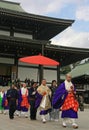 Monks at Naritasan Shinshoji Temple, Narita, Japan