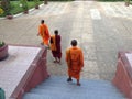 Monks at the National Museum of Phnom Penh