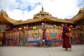 Monks in the Sertar buddhish college