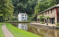 Monmouthshire and Brecon Canal in Wales Royalty Free Stock Photo