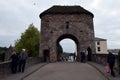 Monnow Gate & Bridge in Monmouth, Wales, UK Royalty Free Stock Photo