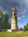 Monnument to Ivan Susanin in Susanin square in Kostroma, Russia