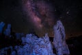 Mono Lake at Night Milky Way California Landscapes Royalty Free Stock Photo