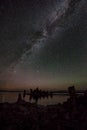 Mono Lake at Night Milky Way California Landscapes Royalty Free Stock Photo