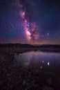 Mono Lake at Night Milky Way California Landscapes Royalty Free Stock Photo