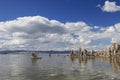 Mono Lake tufa in eastern California Royalty Free Stock Photo
