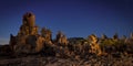 Mono Lake Tufa Formations at Night