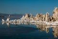 Mono Lake Tufa Reflections 3 Royalty Free Stock Photo