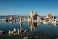 Mono Lake Tufa Reflections 8 Royalty Free Stock Photo