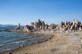 Mono Lake with tufa rock in Mono County, California, USA