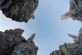 Mono Lake Tufa Towers Royalty Free Stock Photo