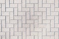 Monochrom rectangle geometric pattern gray textured masonry. pavers