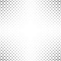 Monochromatic abstract ellipse pattern background - black and white geometric vector design