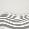 Monochromatic abstract waves create a textured design on a flat surface. The image Royalty Free Stock Photo