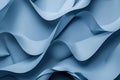 Monochromatic blue background with subtle abstract shapes, evoking a sense of calm Royalty Free Stock Photo