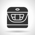 Monochromatic multicooker icon