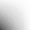 Monochromatic square pattern - geometric abstract vector background Royalty Free Stock Photo