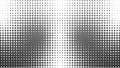 Gradient Halftone Dot Pattern Background abstract black Royalty Free Stock Photo