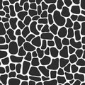 Monochrome abstract background mosaic shapes