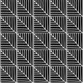 Monochrome African Ornamental Pattern.