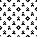 Monochrome arrow pattern
