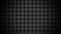 Dark monochrome circular pattern background with grey geometric dot style Royalty Free Stock Photo